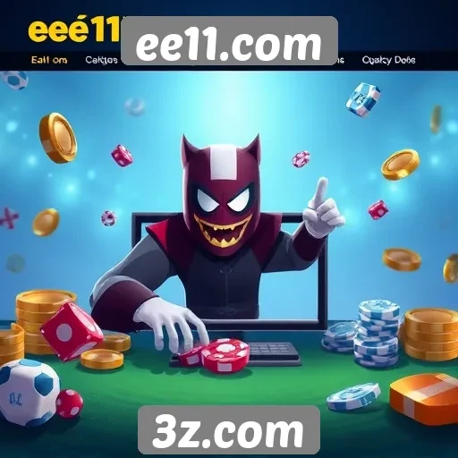 Tendências de jogos online observadas em ee11.com