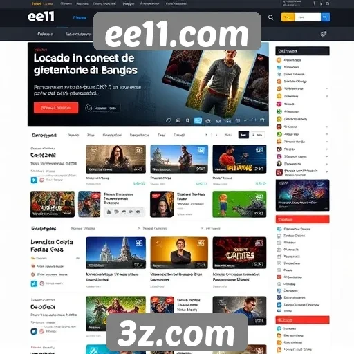 Navegação simplificada melhora experiência do usuário no ee11.com